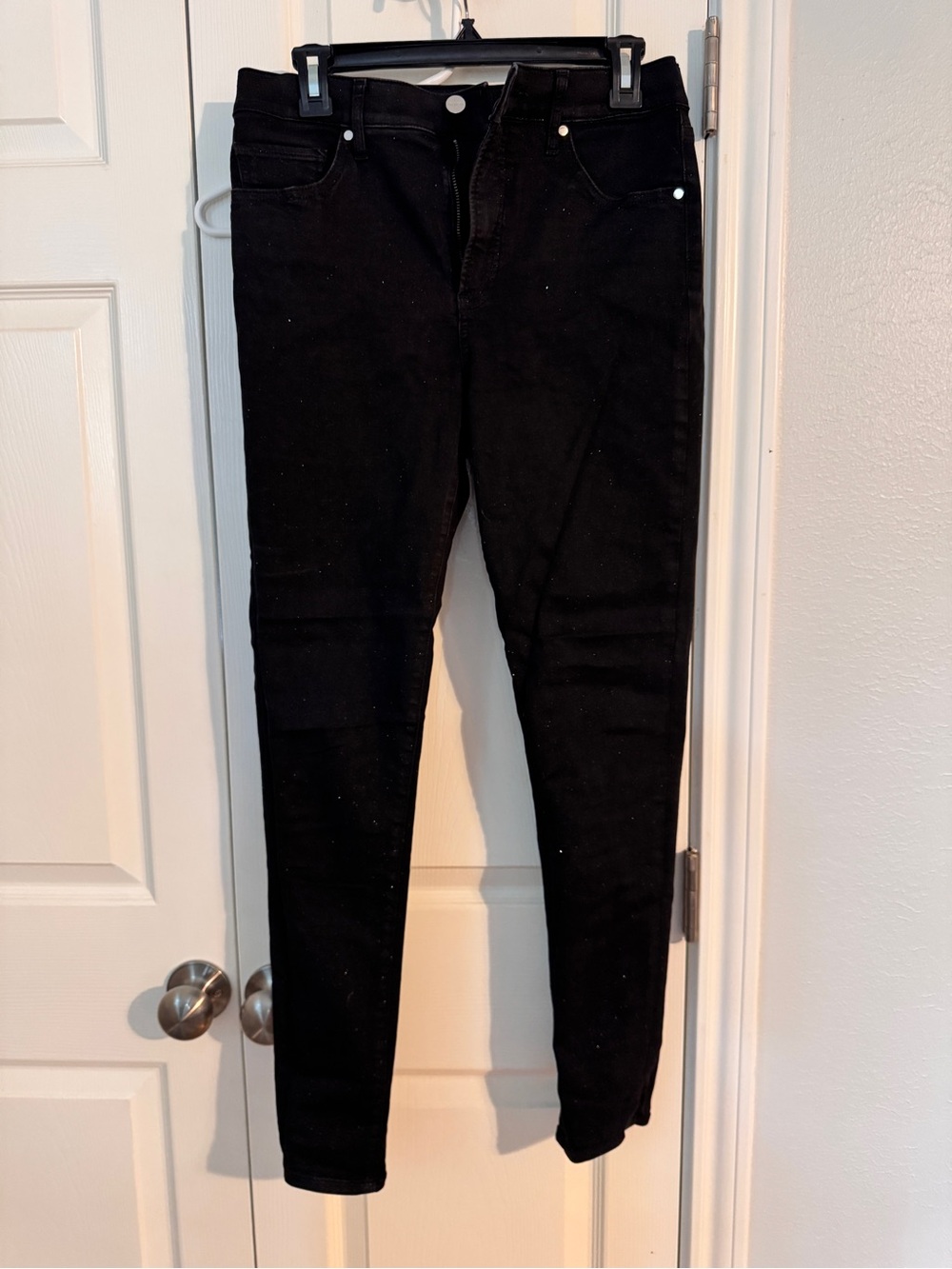 Express Sparkly Black Women's Skinny Jeans